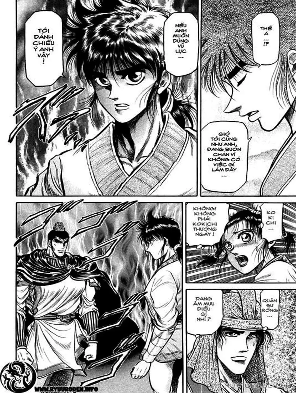 Truyện Tranh Chú Bé Rồng - Ryuuroden trang 5