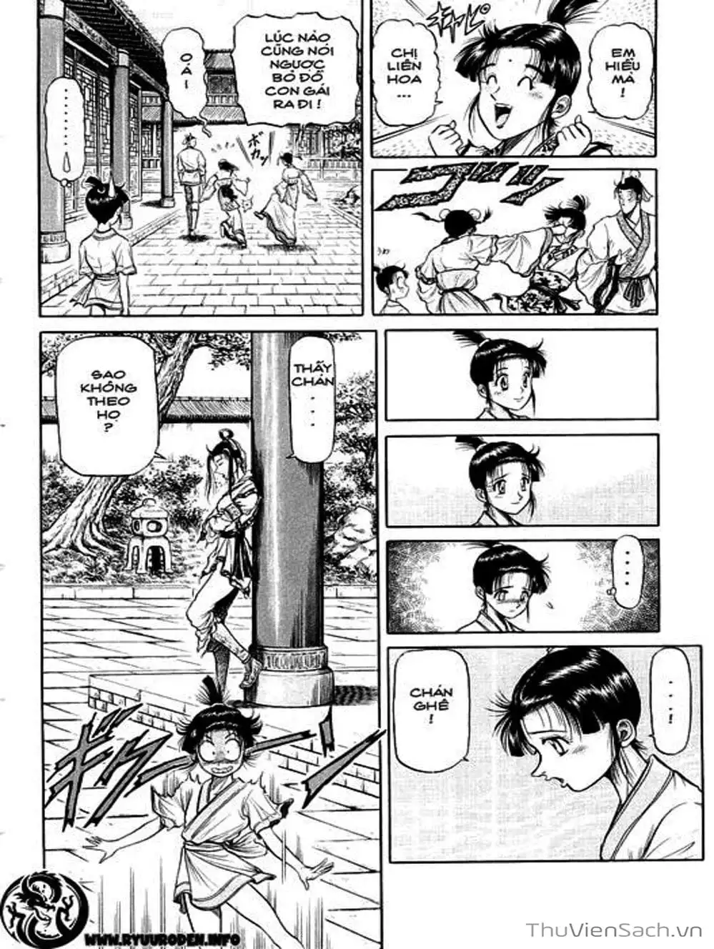 Truyện Tranh Chú Bé Rồng - Ryuuroden trang 5