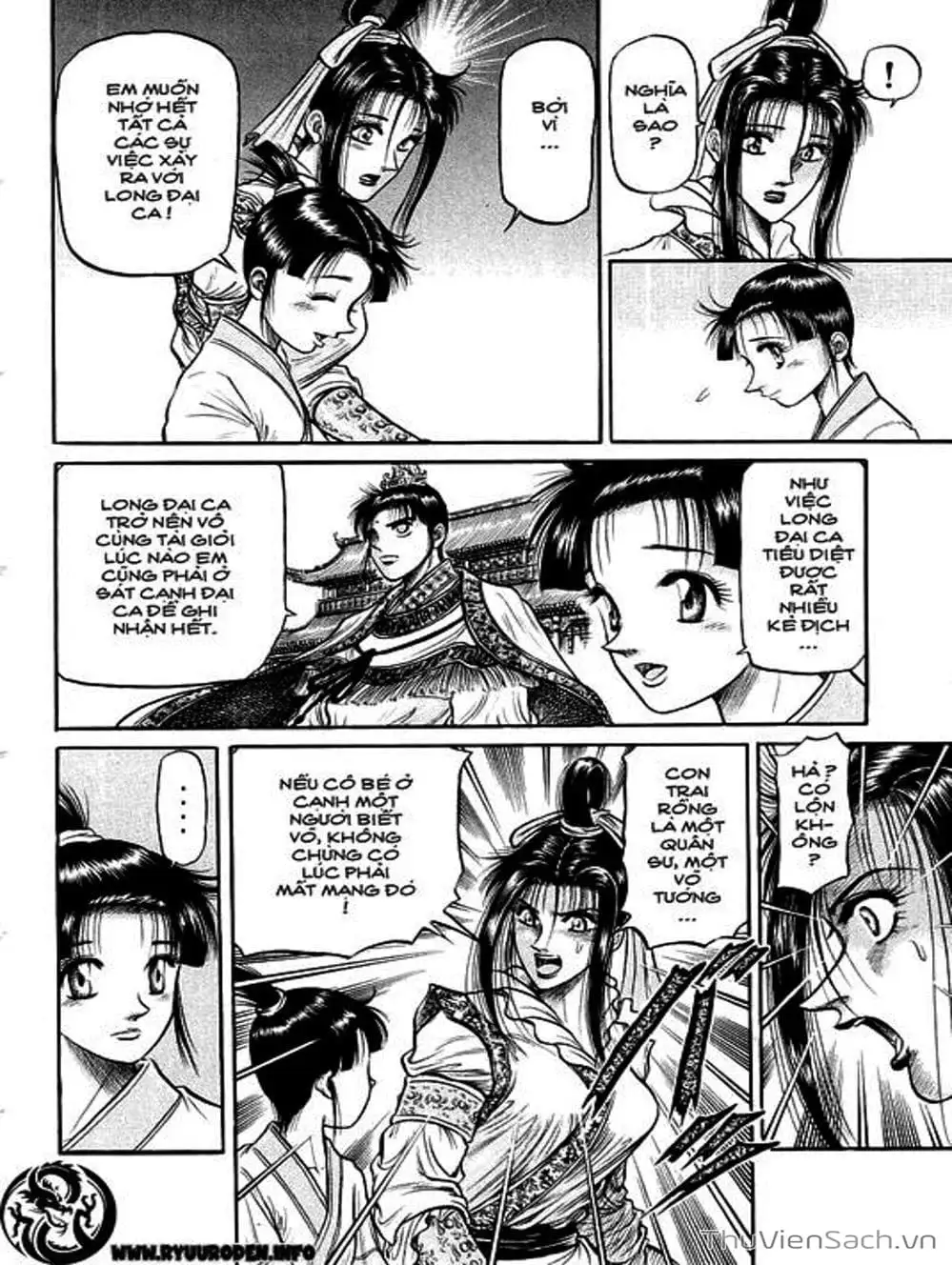 Truyện Tranh Chú Bé Rồng - Ryuuroden trang 5