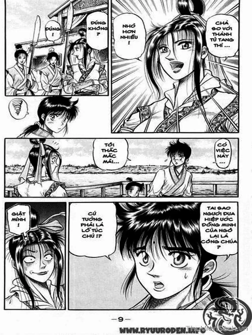 Truyện Tranh Chú Bé Rồng - Ryuuroden trang 5