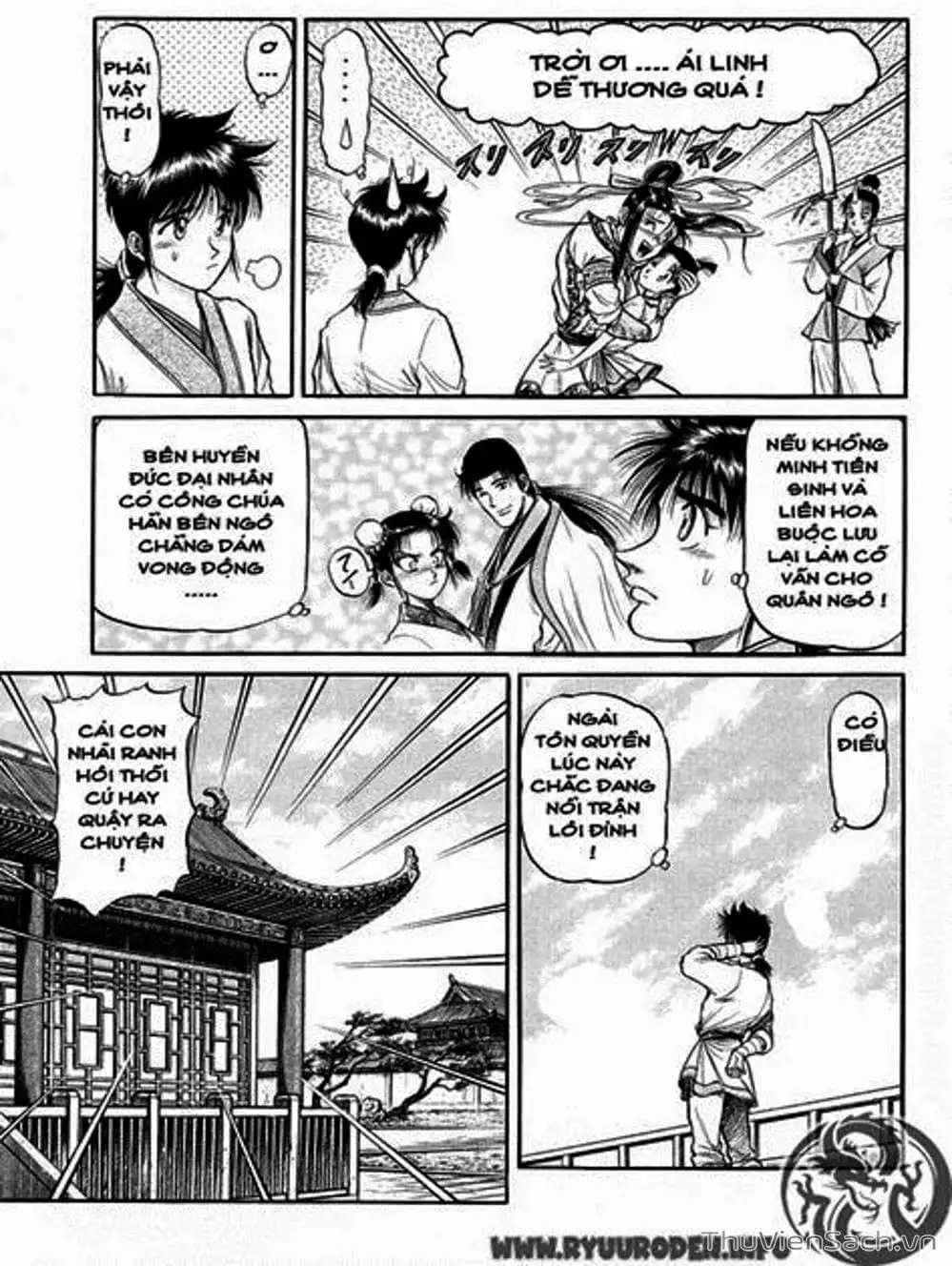 Truyện Tranh Chú Bé Rồng - Ryuuroden trang 5