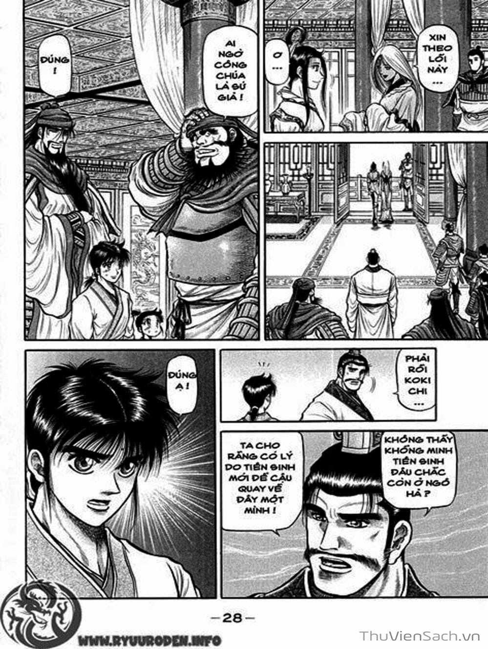 Truyện Tranh Chú Bé Rồng - Ryuuroden trang 5
