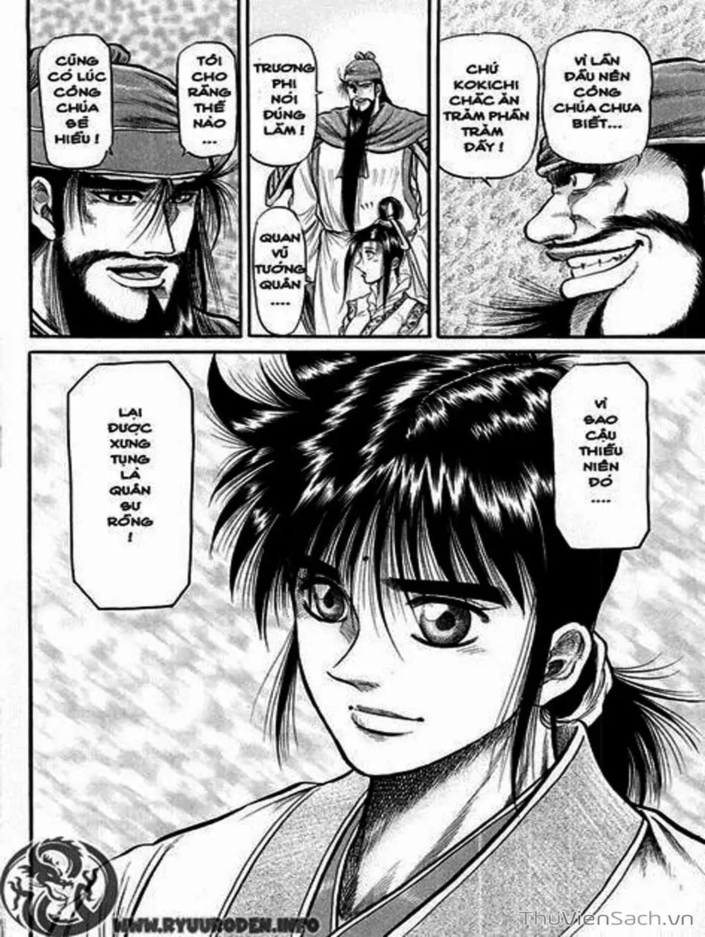 Truyện Tranh Chú Bé Rồng - Ryuuroden trang 5