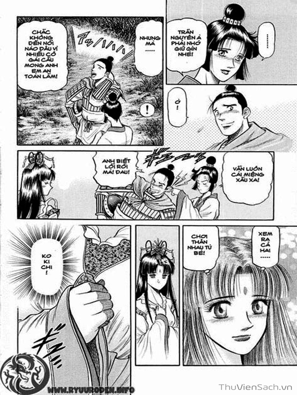 Truyện Tranh Chú Bé Rồng - Ryuuroden trang 5