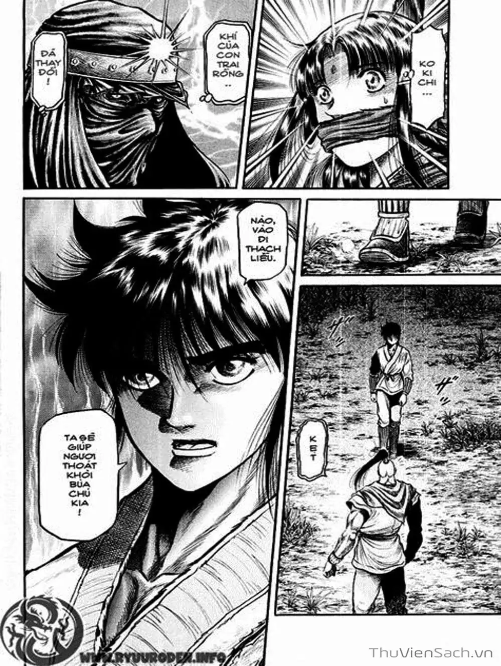 Truyện Tranh Chú Bé Rồng - Ryuuroden trang 5