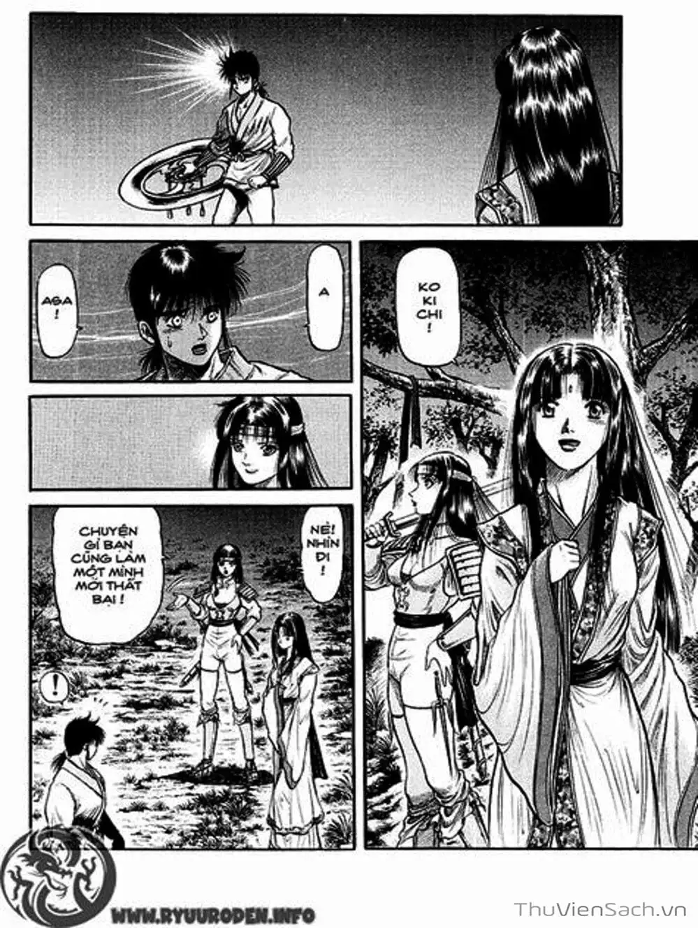 Truyện Tranh Chú Bé Rồng - Ryuuroden trang 5