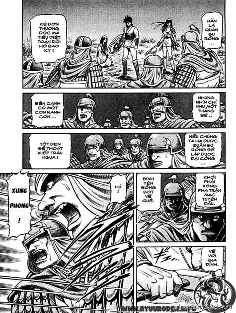 Truyện Tranh Chú Bé Rồng - Ryuuroden trang 5