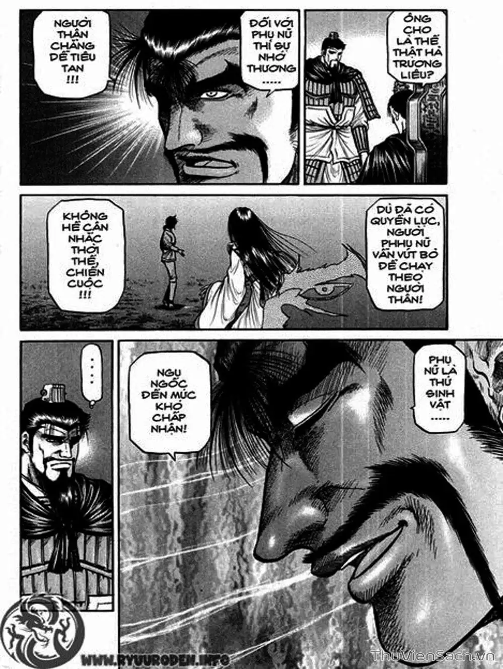 Truyện Tranh Chú Bé Rồng - Ryuuroden trang 5