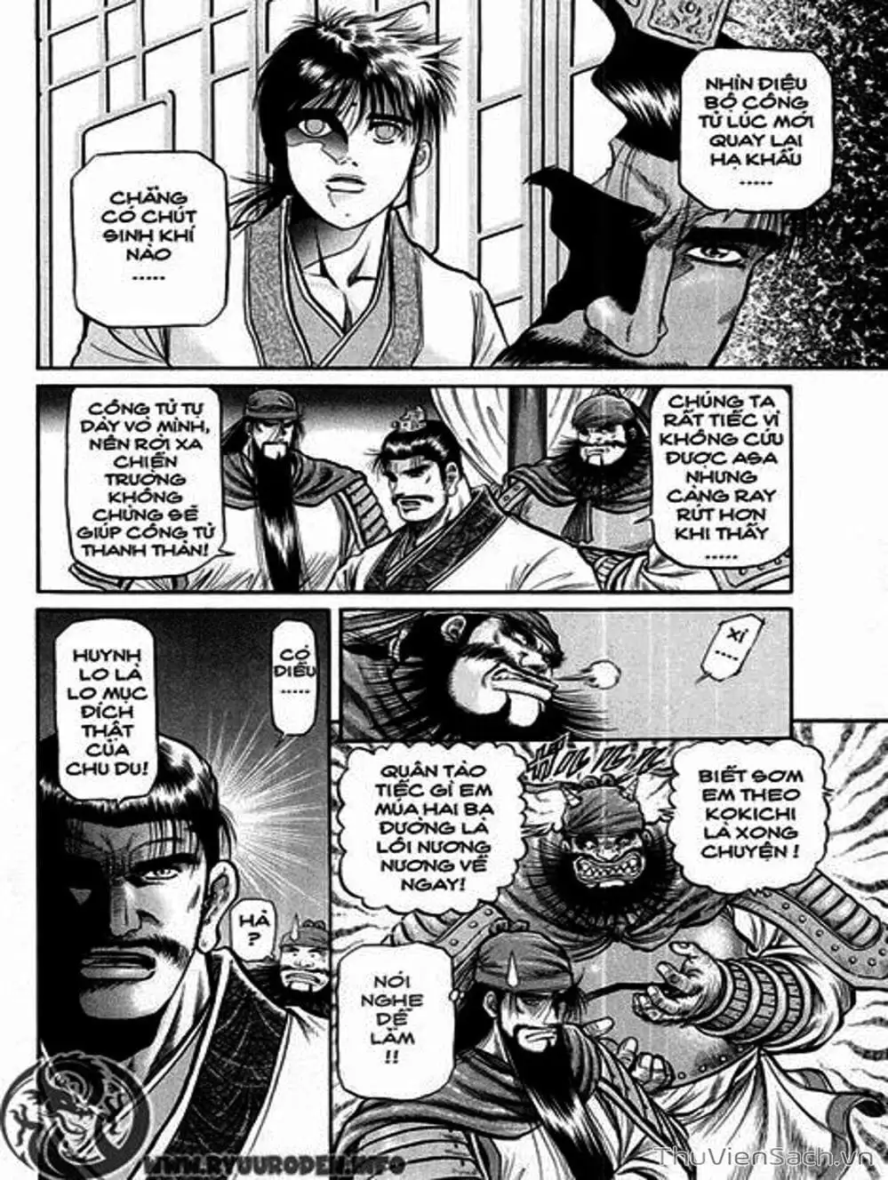 Truyện Tranh Chú Bé Rồng - Ryuuroden trang 5