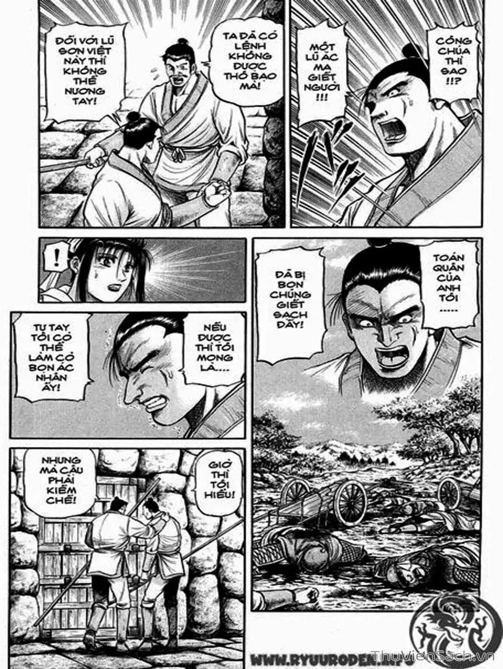 Truyện Tranh Chú Bé Rồng - Ryuuroden trang 5