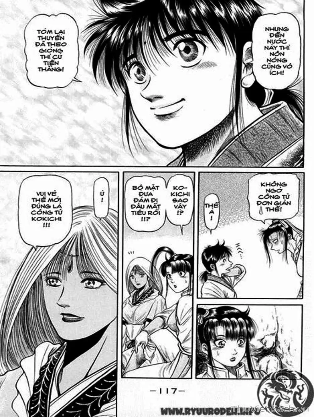 Truyện Tranh Chú Bé Rồng - Ryuuroden trang 5