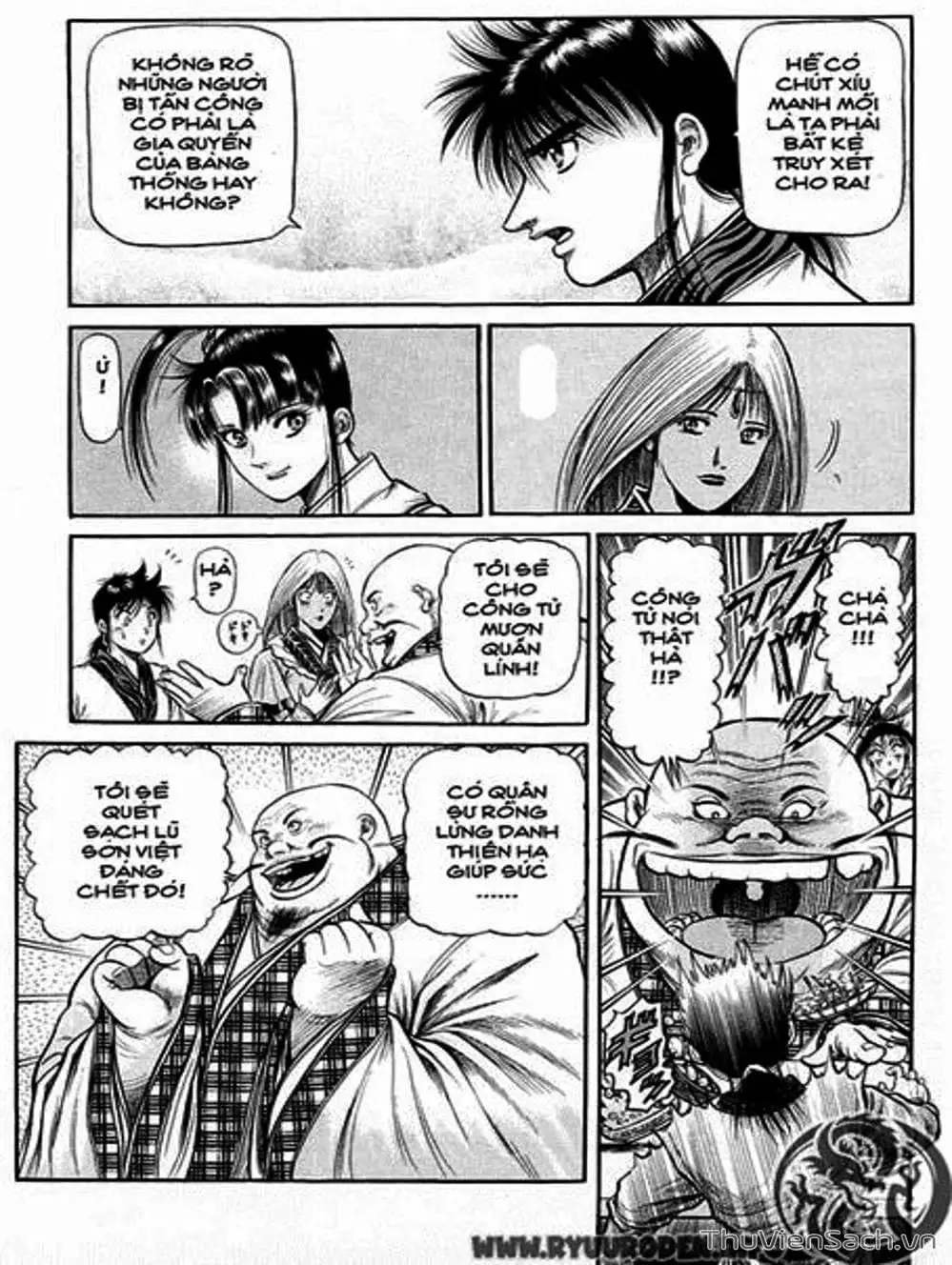 Truyện Tranh Chú Bé Rồng - Ryuuroden trang 5