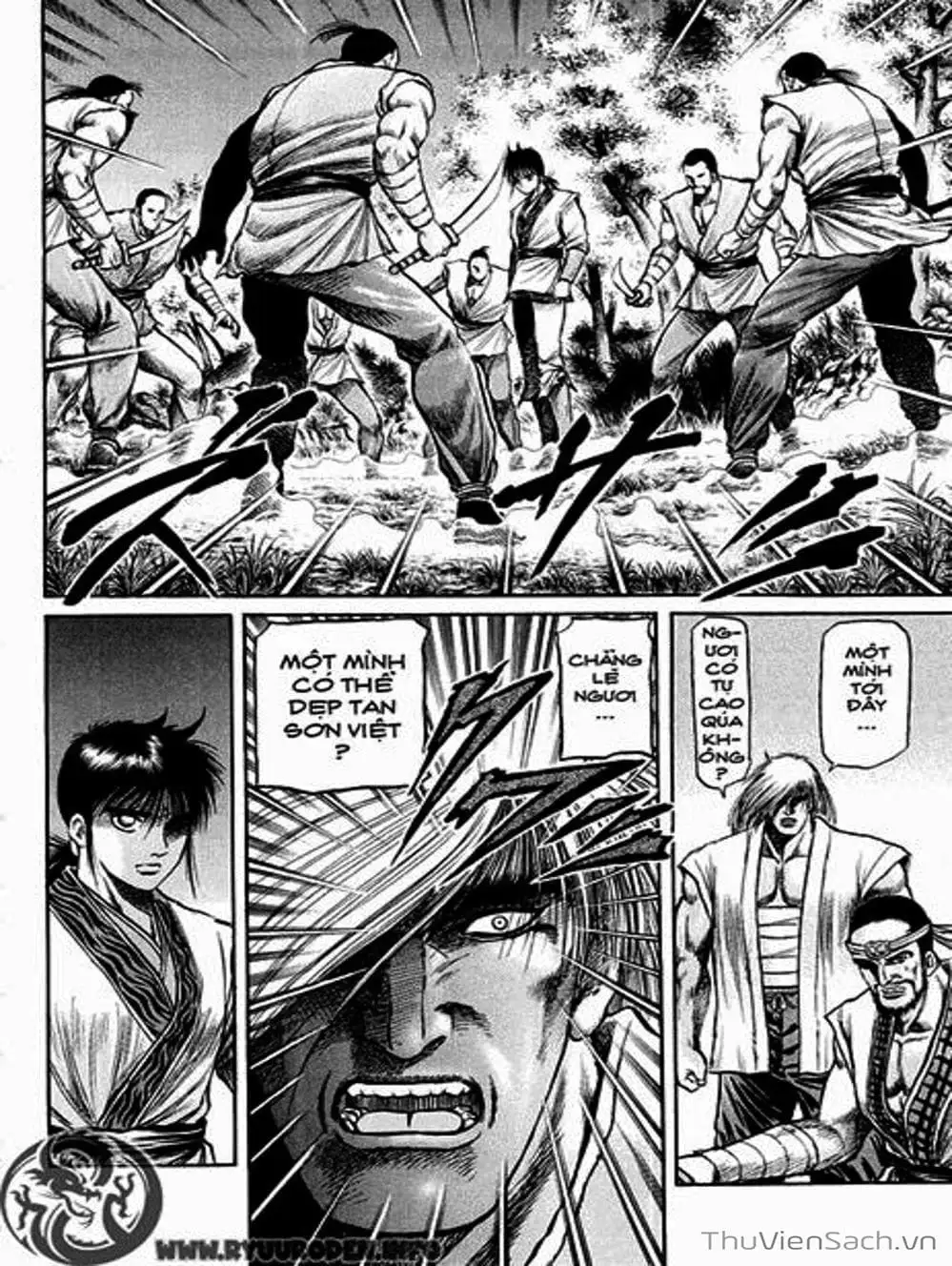 Truyện Tranh Chú Bé Rồng - Ryuuroden trang 5