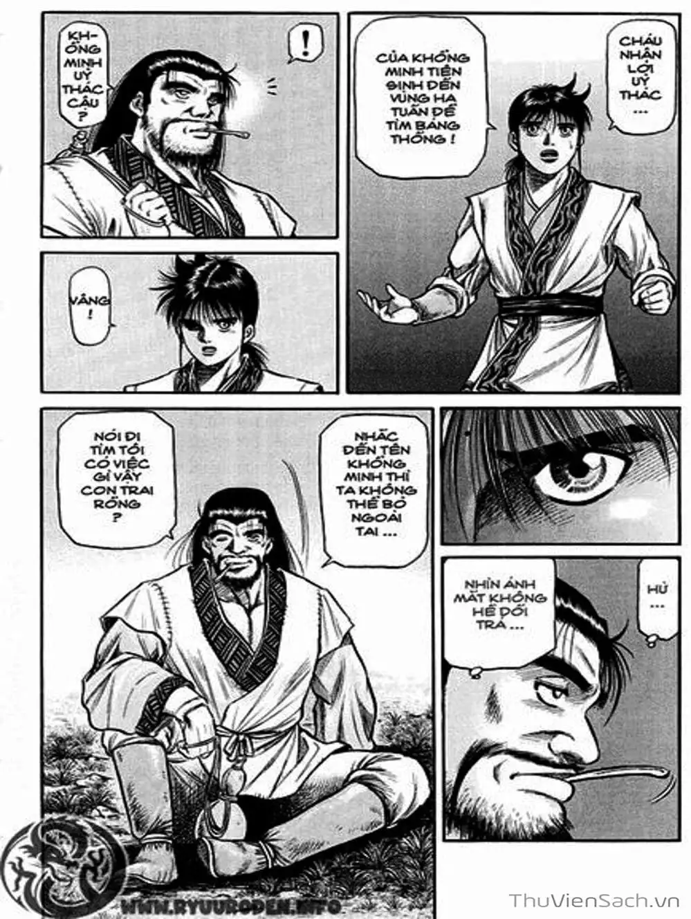 Truyện Tranh Chú Bé Rồng - Ryuuroden trang 5