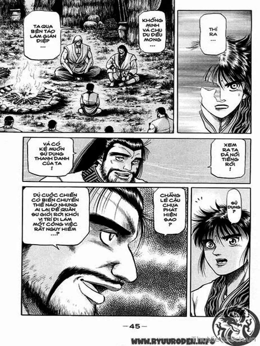 Truyện Tranh Chú Bé Rồng - Ryuuroden trang 5