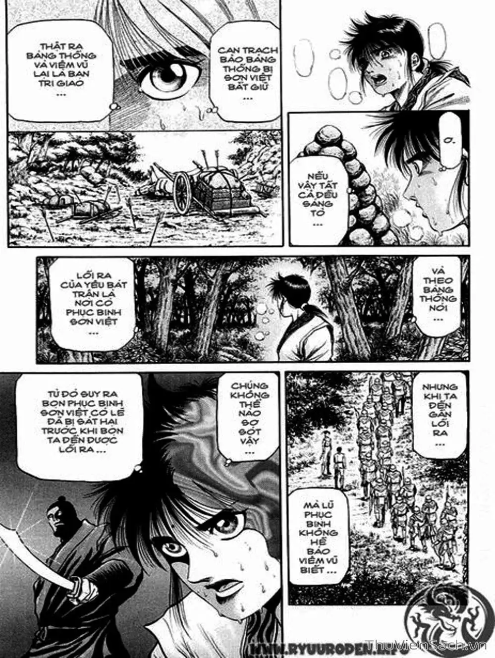 Truyện Tranh Chú Bé Rồng - Ryuuroden trang 5