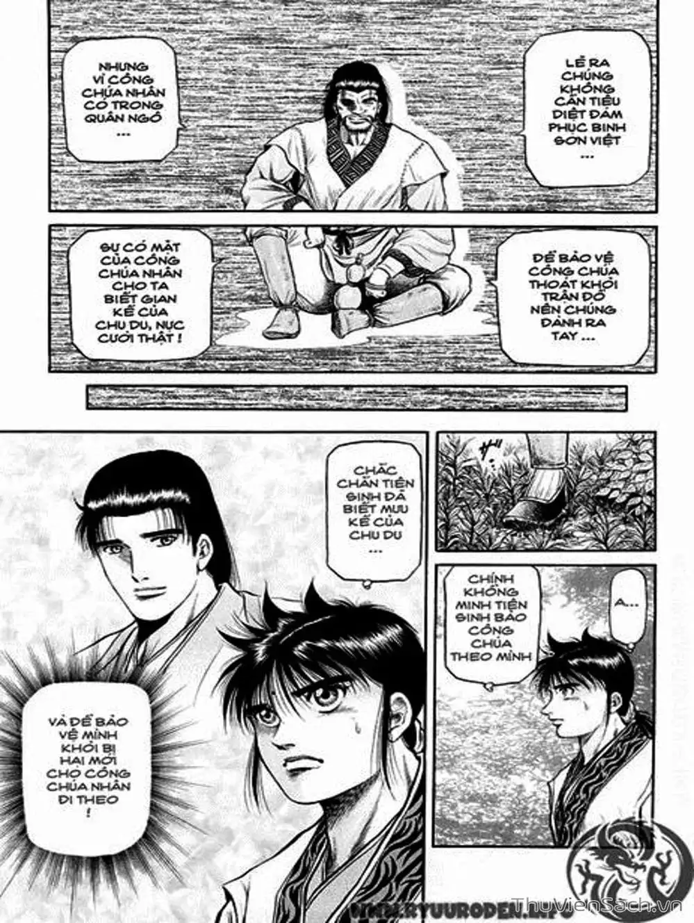 Truyện Tranh Chú Bé Rồng - Ryuuroden trang 5