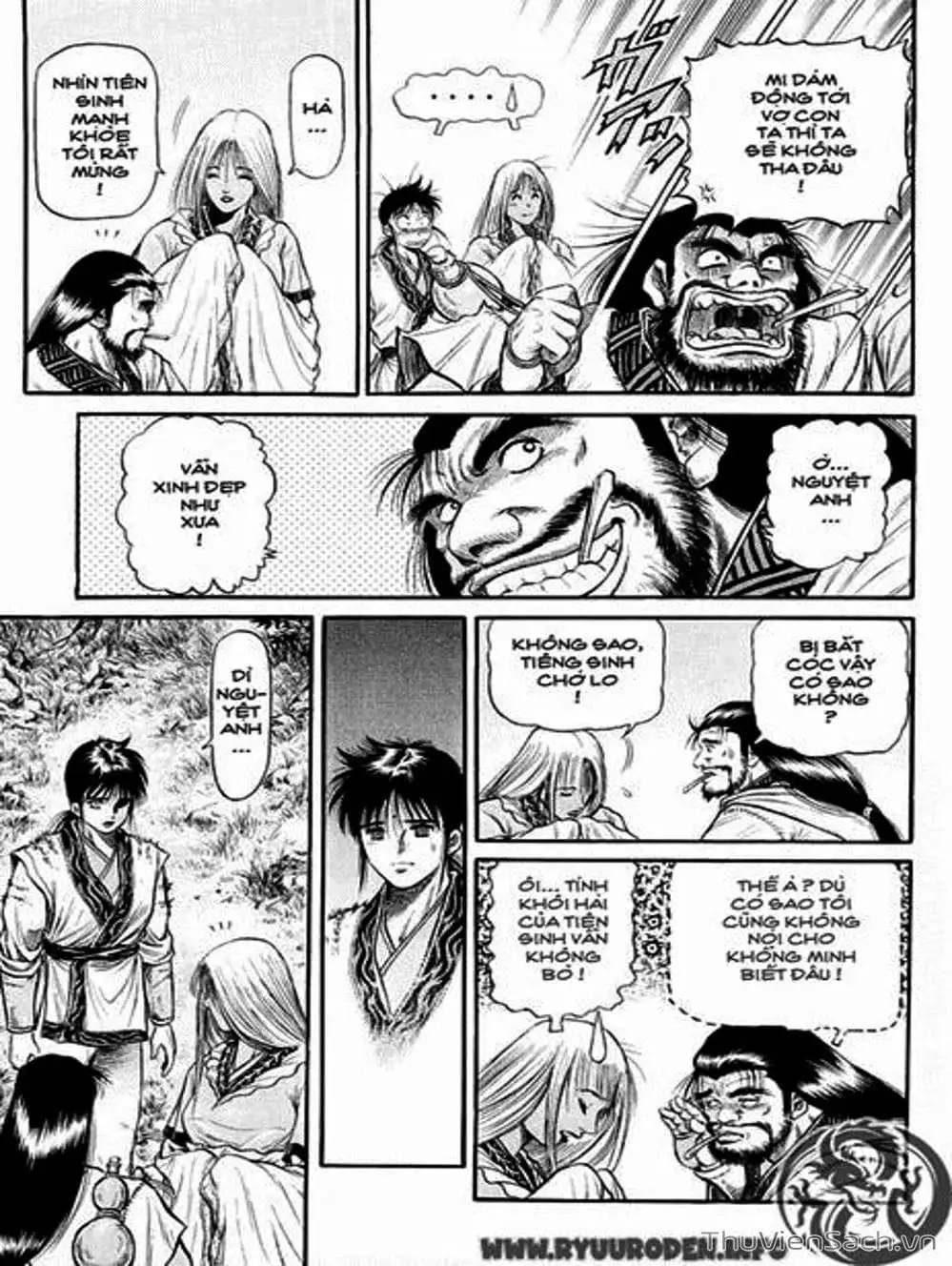 Truyện Tranh Chú Bé Rồng - Ryuuroden trang 5