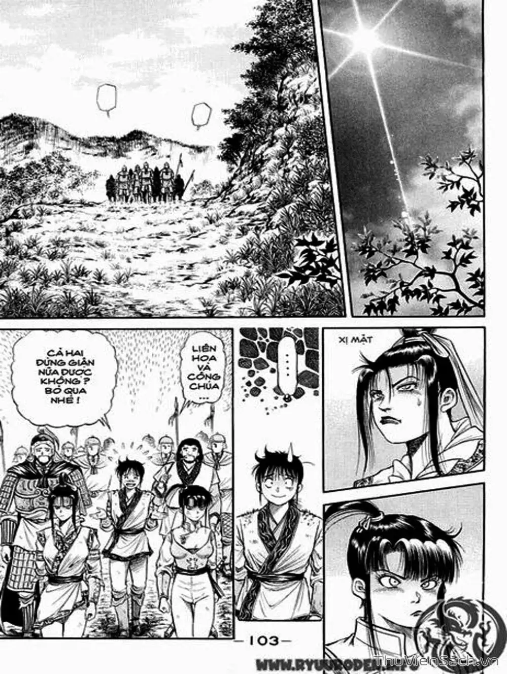 Truyện Tranh Chú Bé Rồng - Ryuuroden trang 5