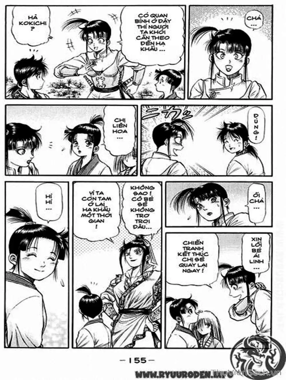 Truyện Tranh Chú Bé Rồng - Ryuuroden trang 5