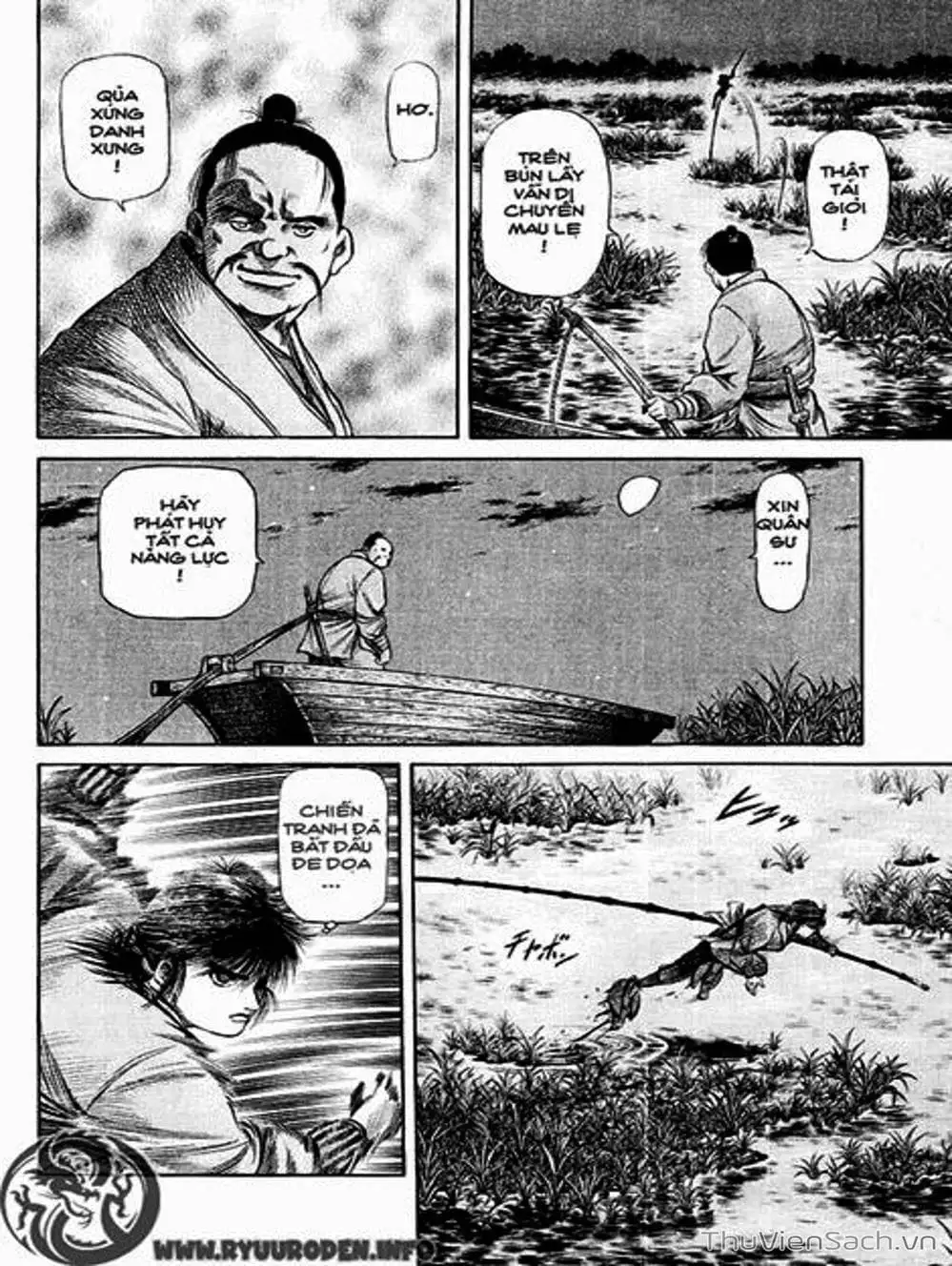 Truyện Tranh Chú Bé Rồng - Ryuuroden trang 5