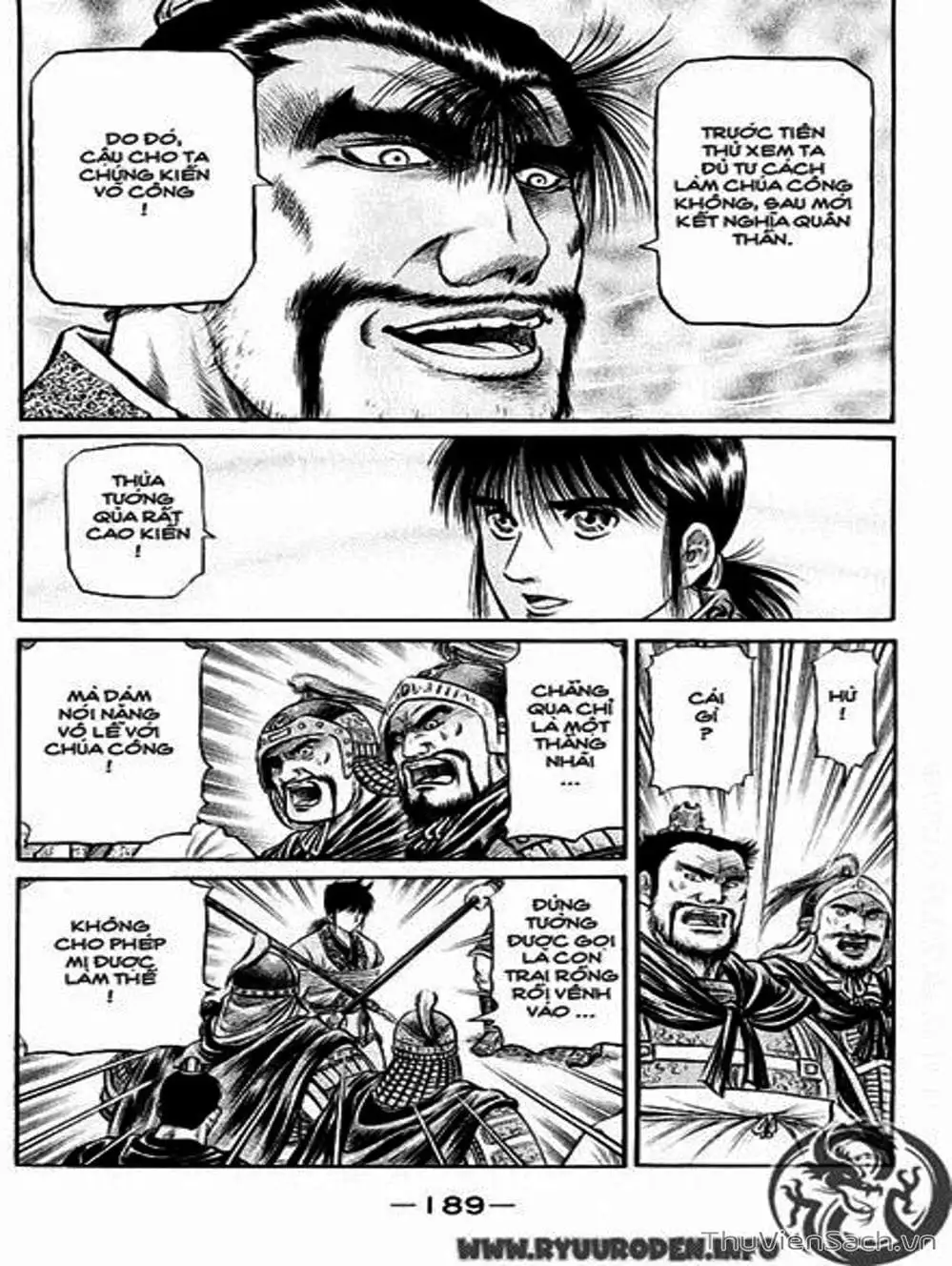 Truyện Tranh Chú Bé Rồng - Ryuuroden trang 5