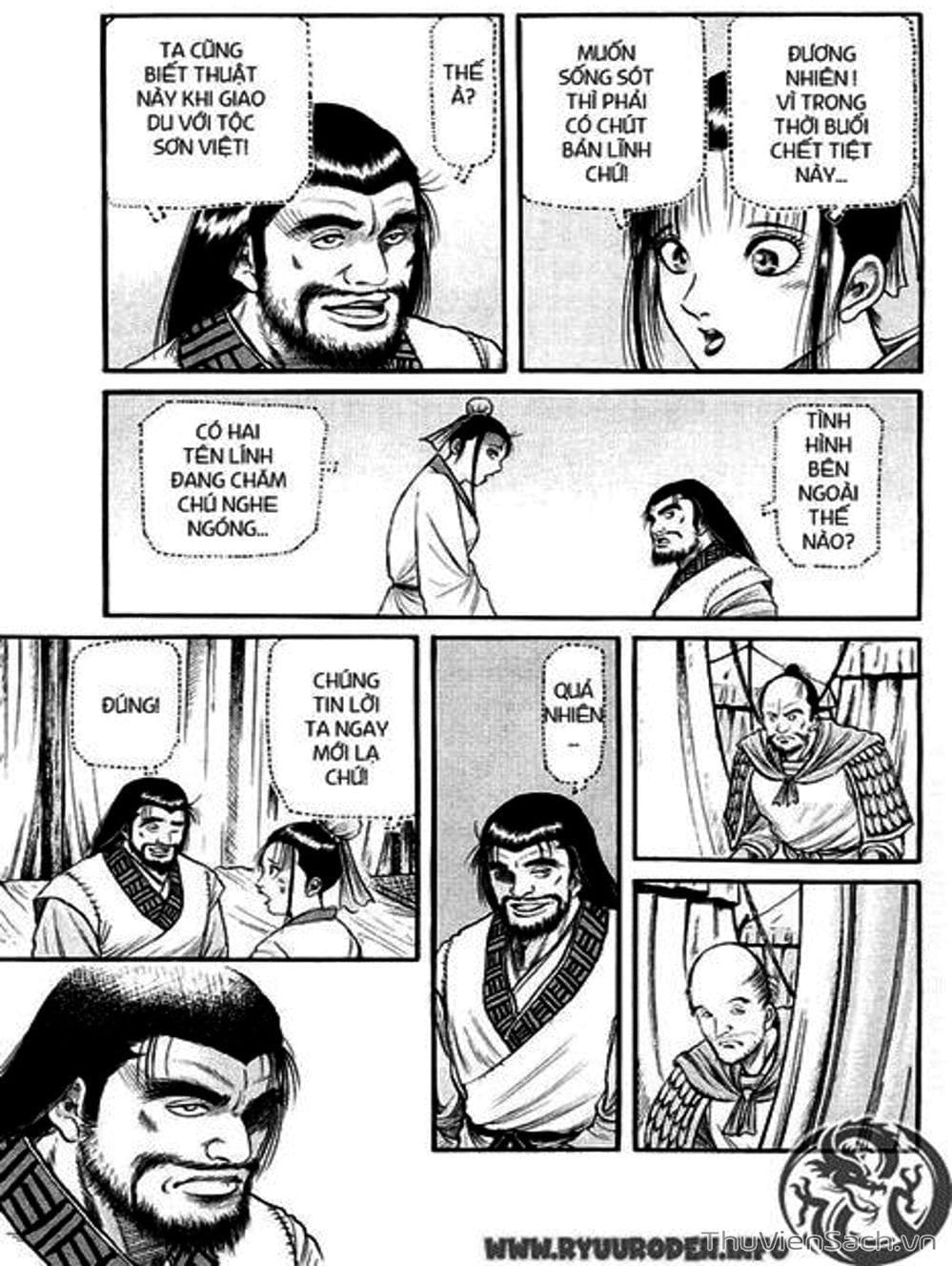 Truyện Tranh Chú Bé Rồng - Ryuuroden trang 5