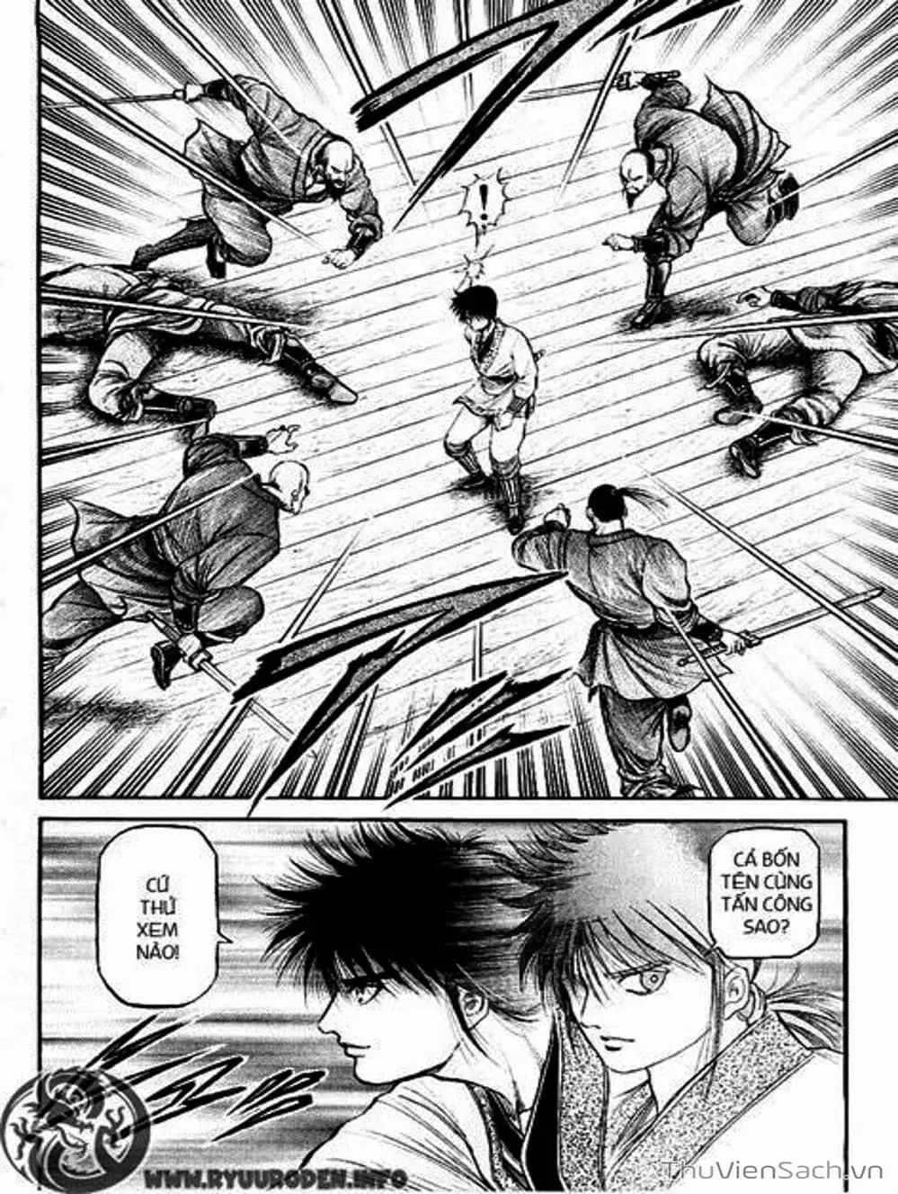 Truyện Tranh Chú Bé Rồng - Ryuuroden trang 5