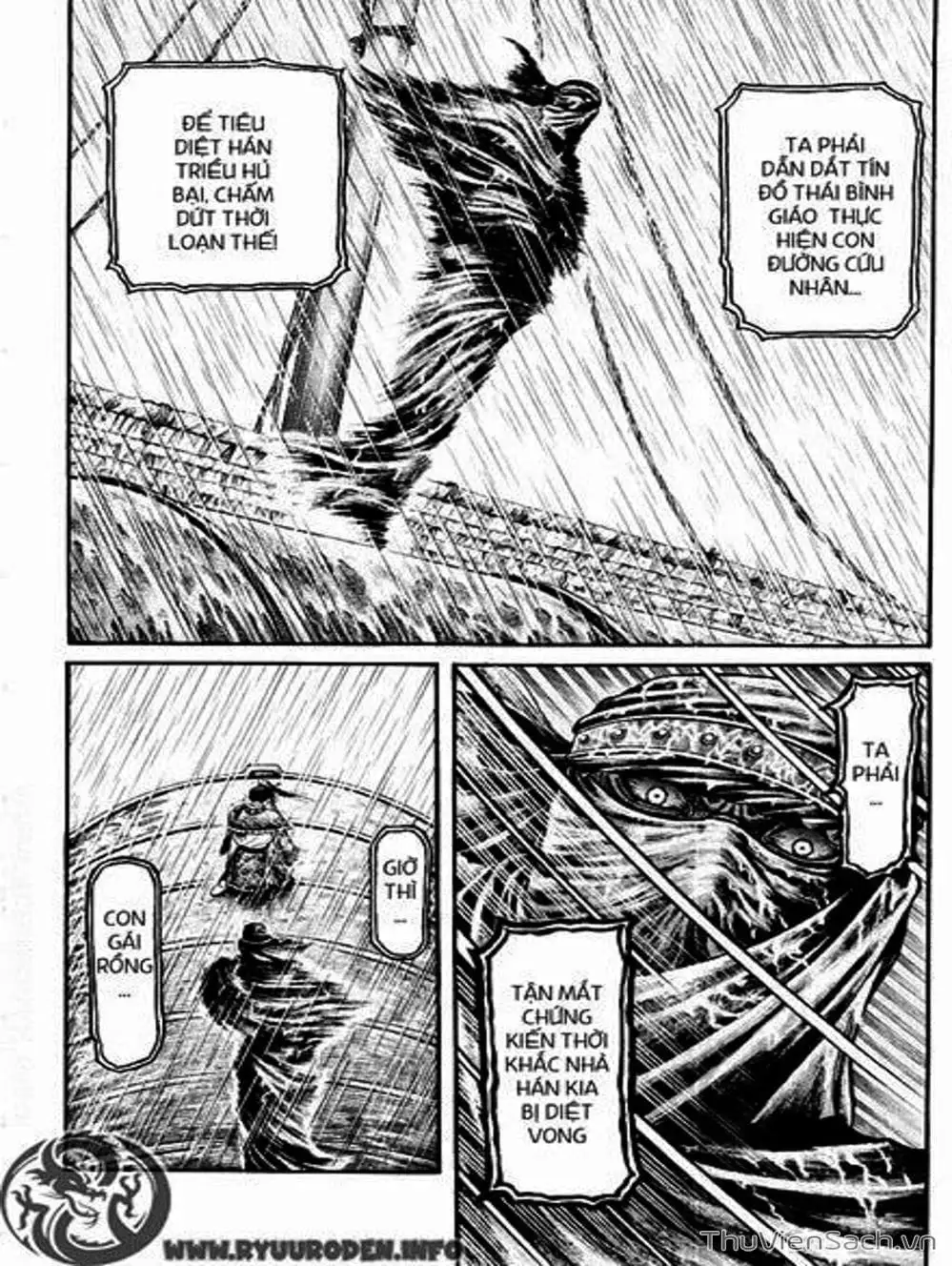 Truyện Tranh Chú Bé Rồng - Ryuuroden trang 5