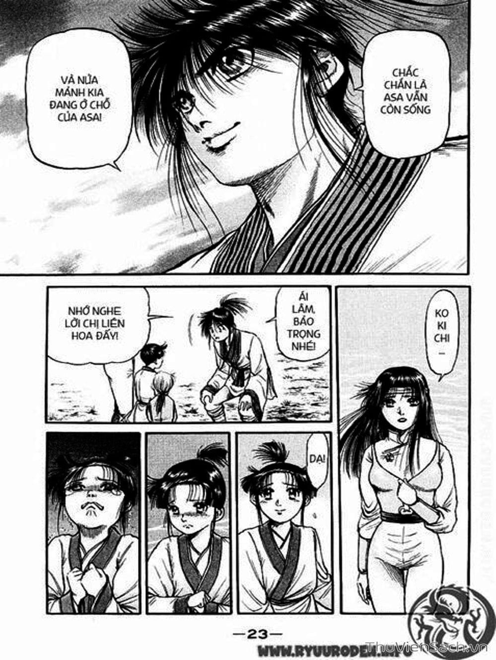 Truyện Tranh Chú Bé Rồng - Ryuuroden trang 5