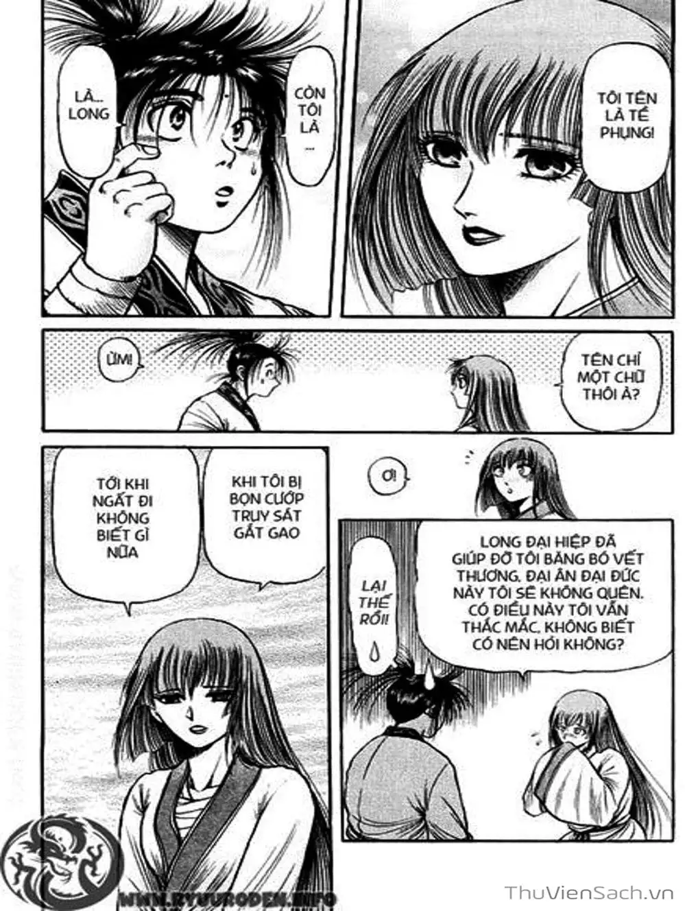 Truyện Tranh Chú Bé Rồng - Ryuuroden trang 5