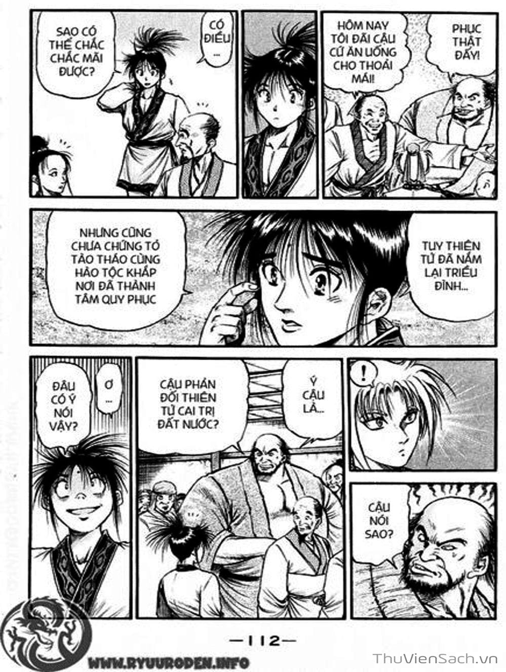 Truyện Tranh Chú Bé Rồng - Ryuuroden trang 5