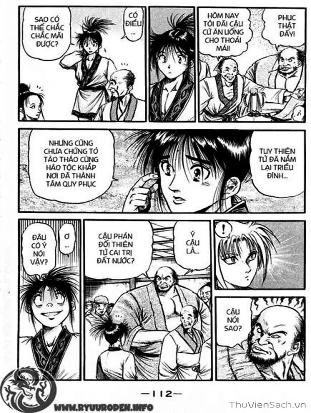 Truyện Tranh Chú Bé Rồng - Ryuuroden trang 5