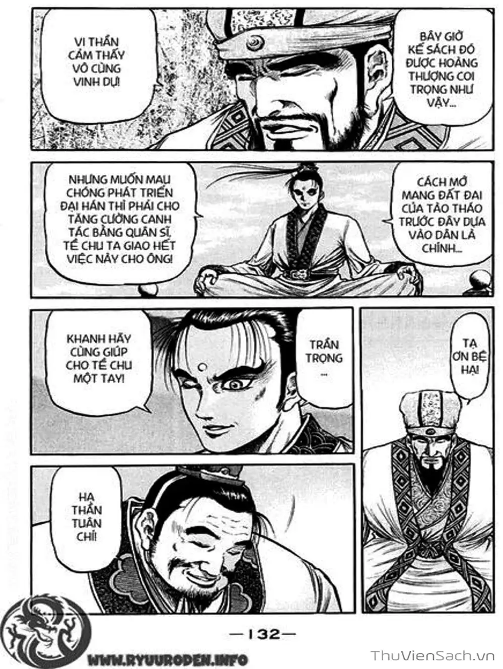 Truyện Tranh Chú Bé Rồng - Ryuuroden trang 5