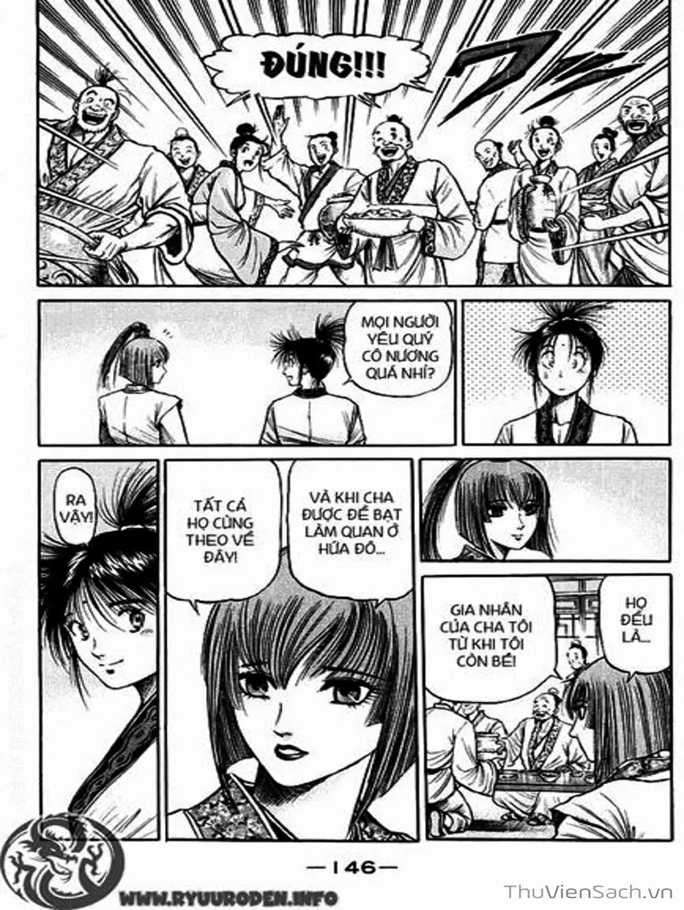 Truyện Tranh Chú Bé Rồng - Ryuuroden trang 5
