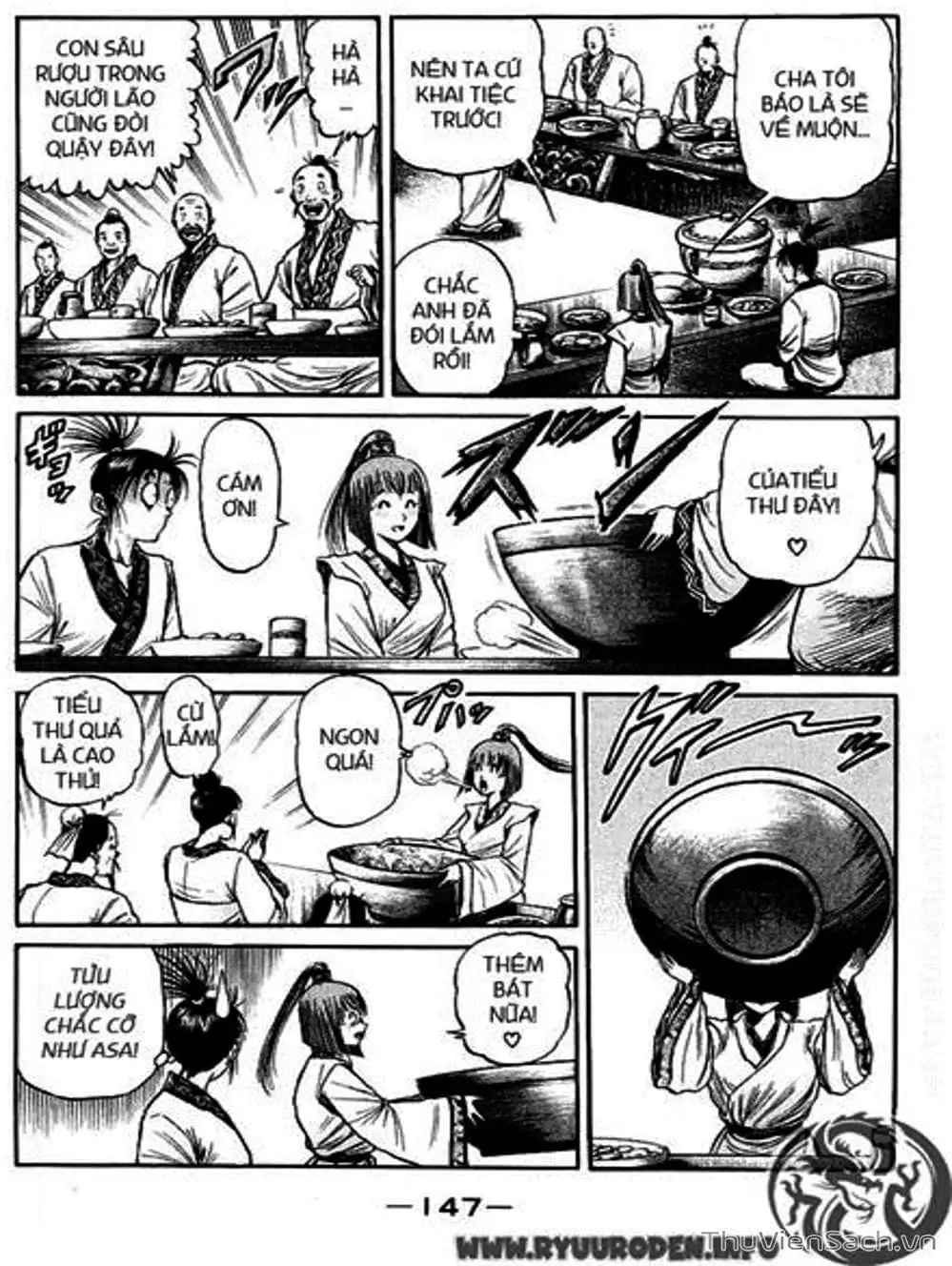 Truyện Tranh Chú Bé Rồng - Ryuuroden trang 5