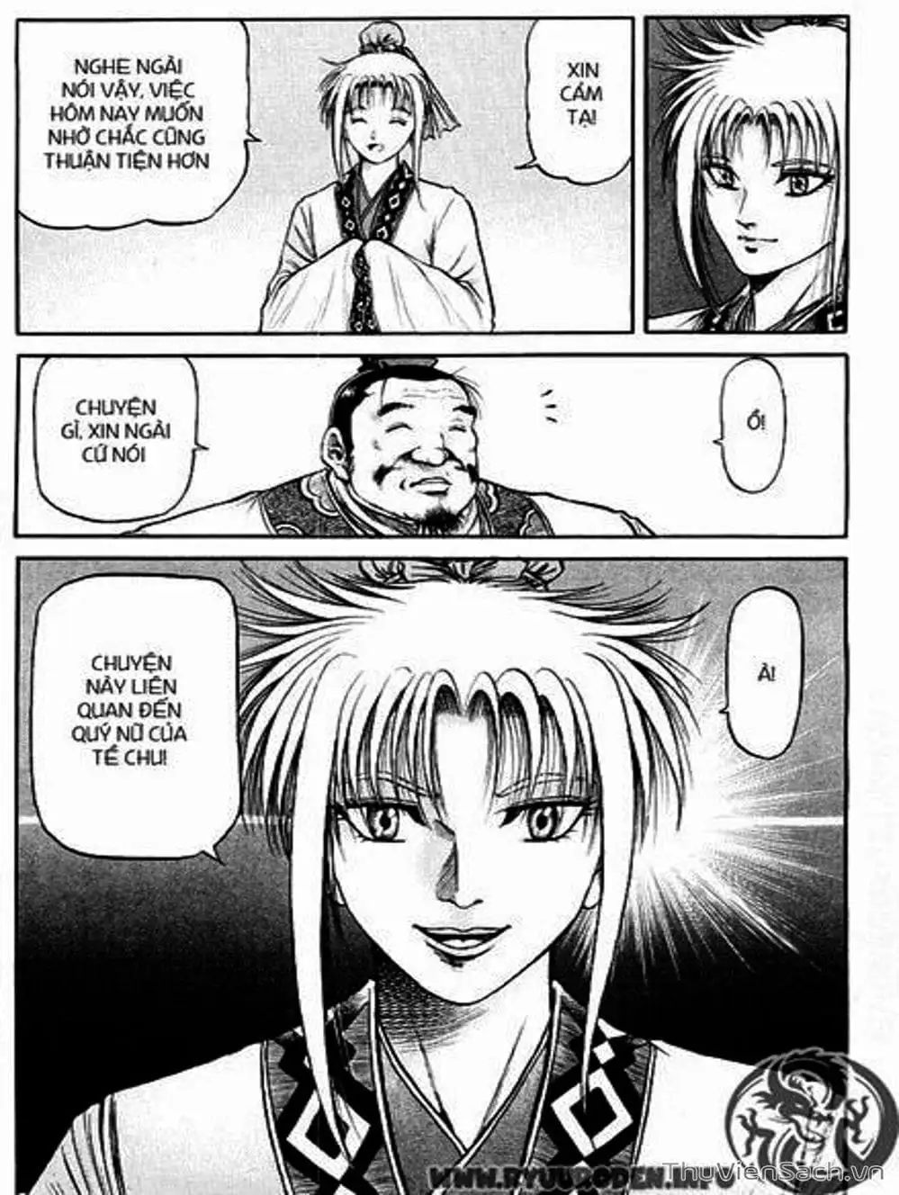 Truyện Tranh Chú Bé Rồng - Ryuuroden trang 5