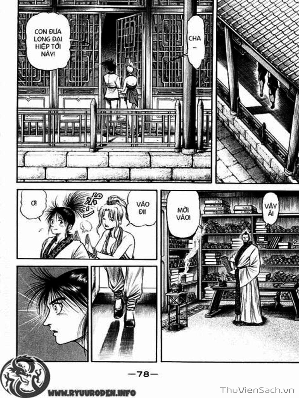 Truyện Tranh Chú Bé Rồng - Ryuuroden trang 5