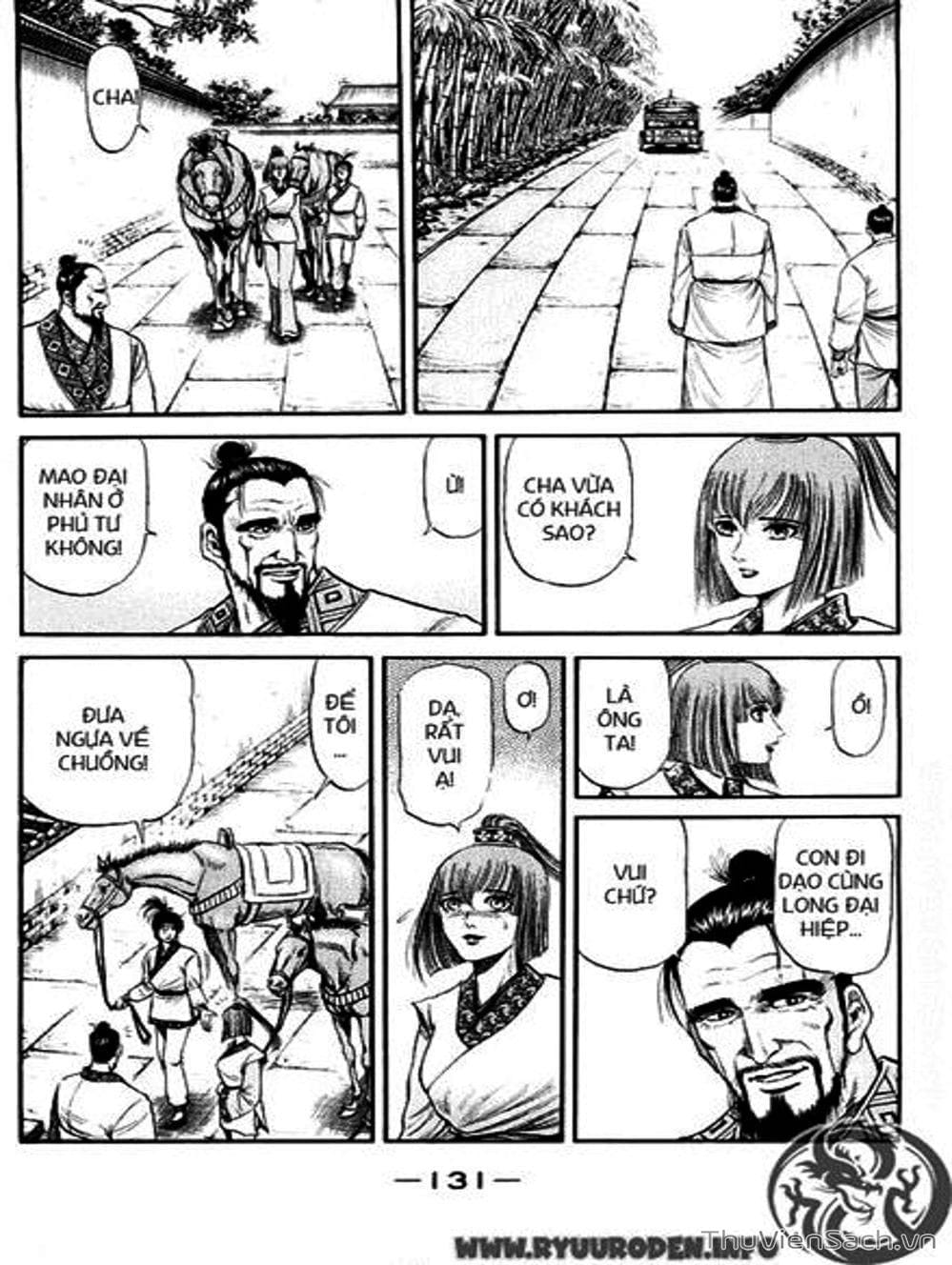 Truyện Tranh Chú Bé Rồng - Ryuuroden trang 5