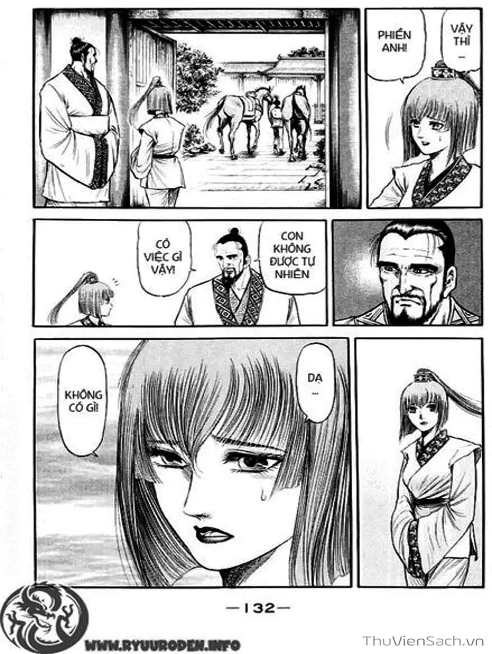 Truyện Tranh Chú Bé Rồng - Ryuuroden trang 5