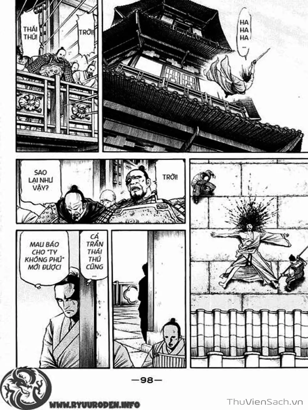 Truyện Tranh Chú Bé Rồng - Ryuuroden trang 5