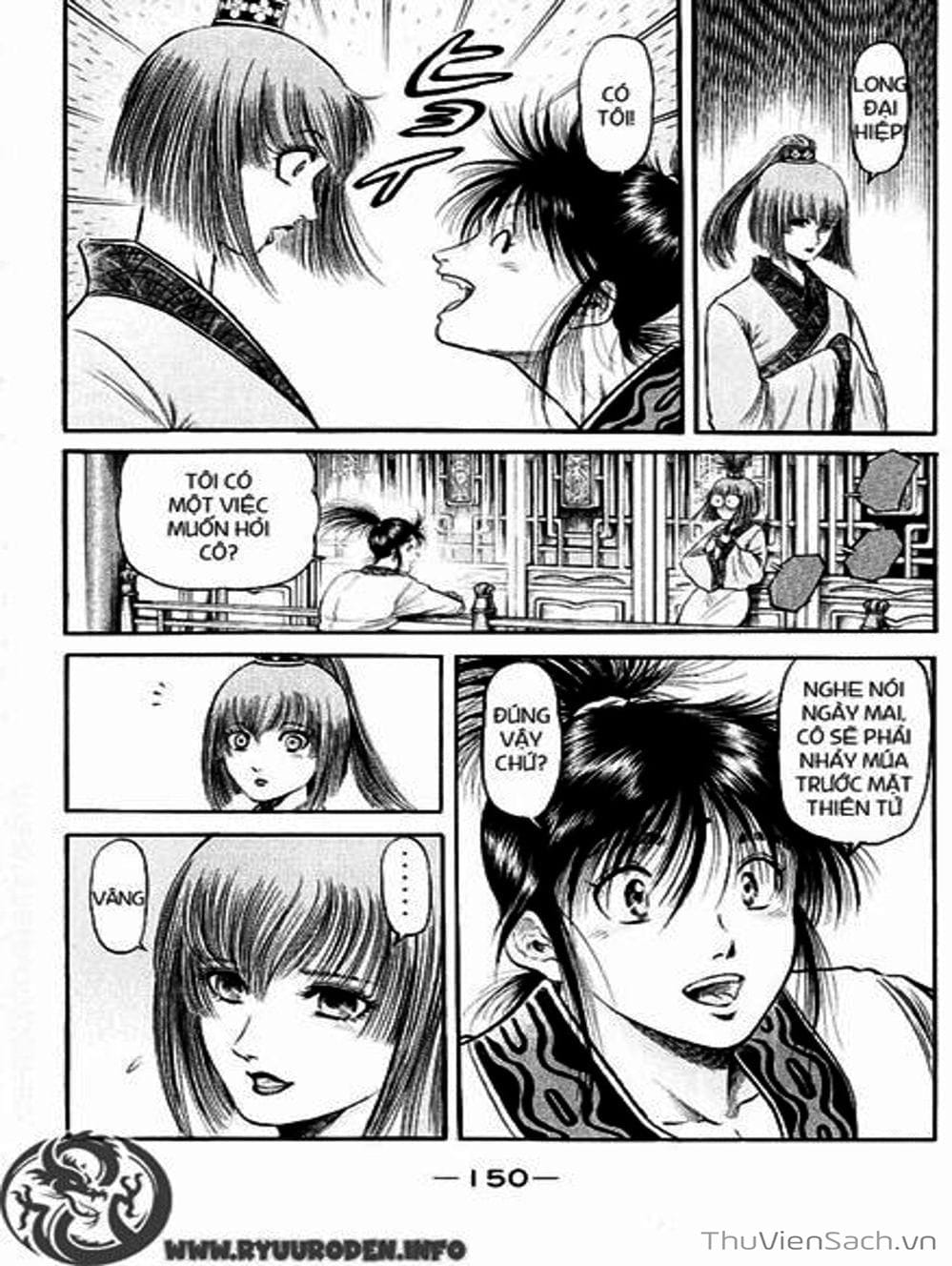 Truyện Tranh Chú Bé Rồng - Ryuuroden trang 5