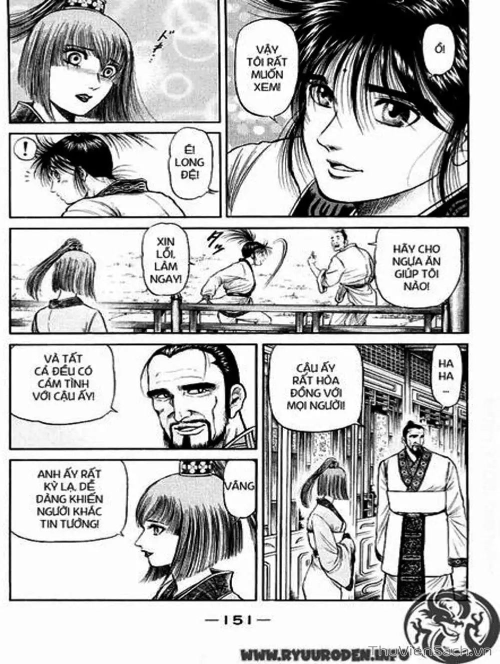 Truyện Tranh Chú Bé Rồng - Ryuuroden trang 5