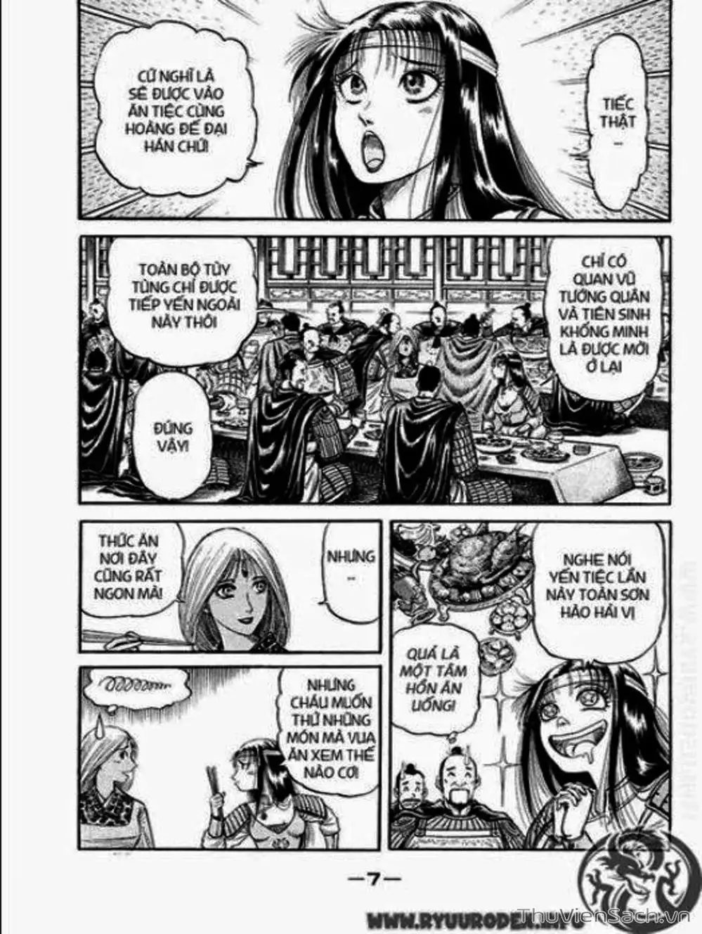 Truyện Tranh Chú Bé Rồng - Ryuuroden trang 5