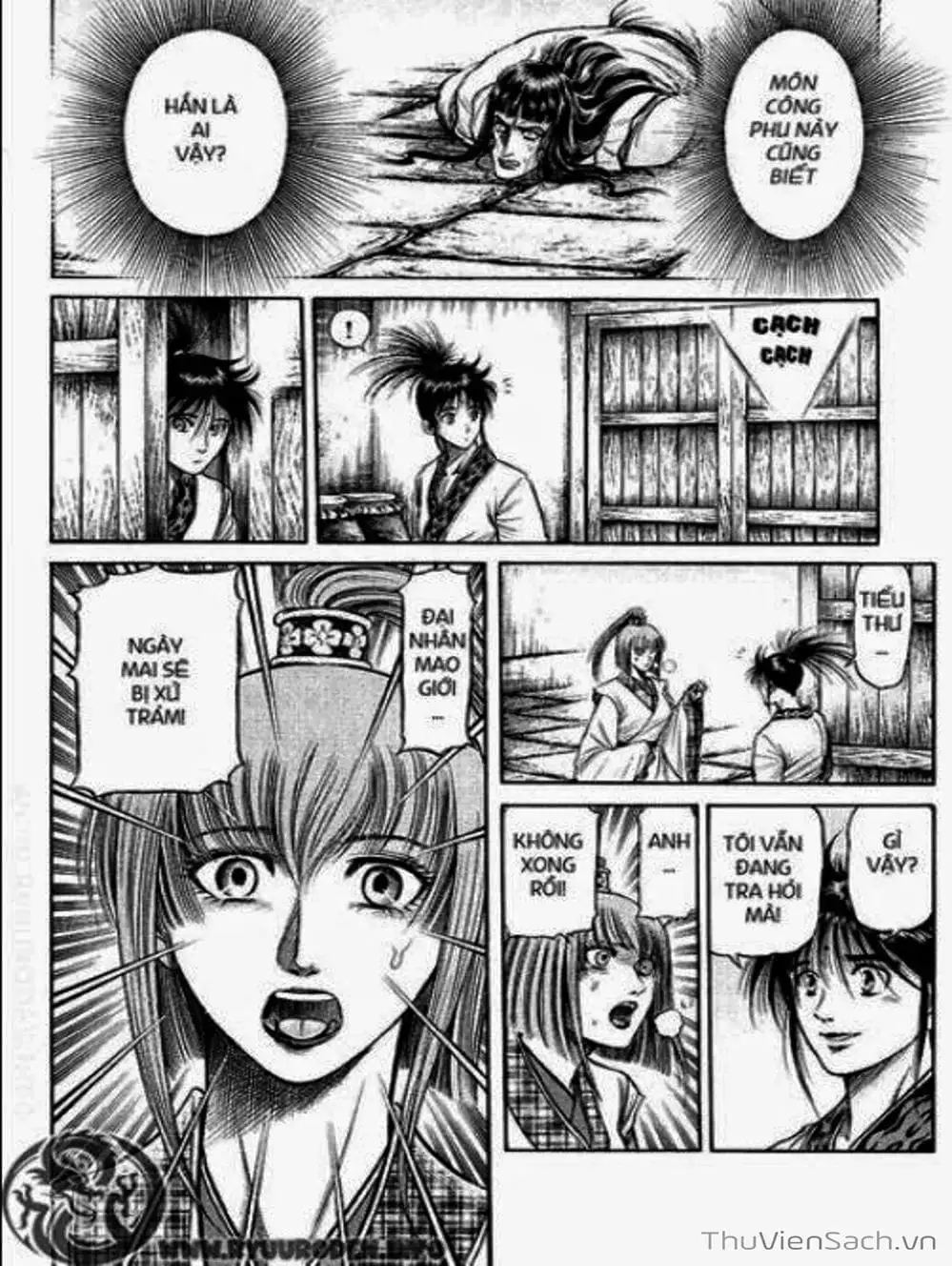 Truyện Tranh Chú Bé Rồng - Ryuuroden trang 5