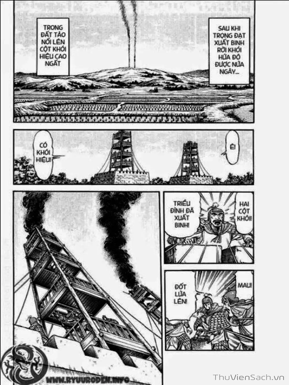 Truyện Tranh Chú Bé Rồng - Ryuuroden trang 5