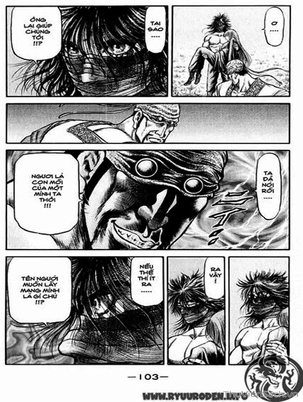 Truyện Tranh Chú Bé Rồng - Ryuuroden trang 5