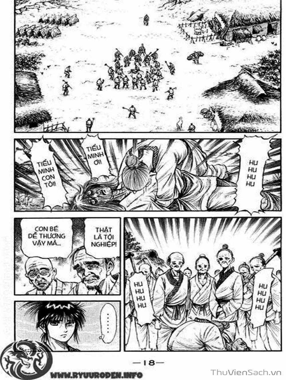 Truyện Tranh Chú Bé Rồng - Ryuuroden trang 5
