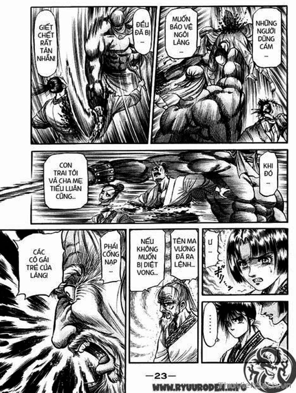 Truyện Tranh Chú Bé Rồng - Ryuuroden trang 5
