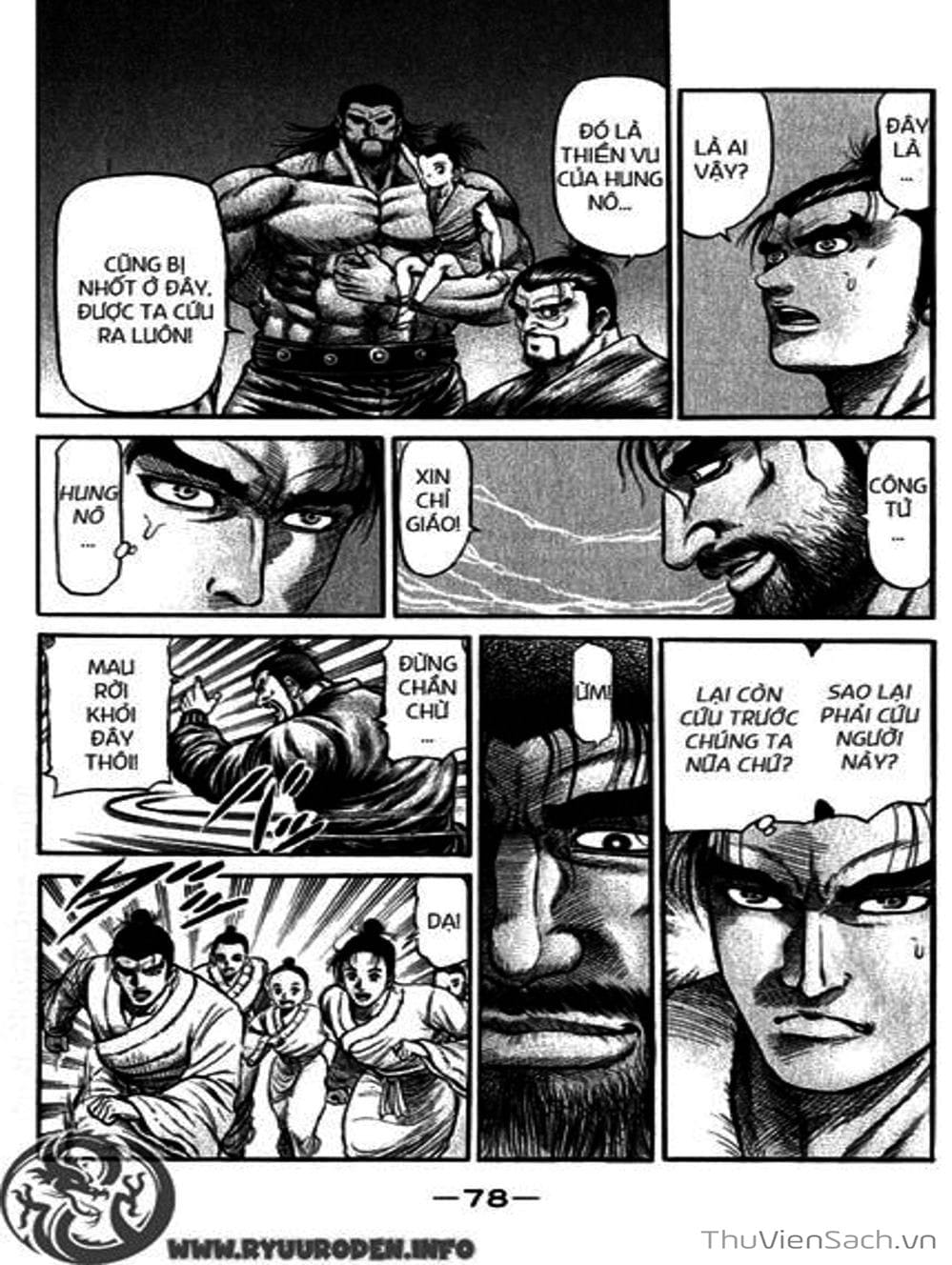 Truyện Tranh Chú Bé Rồng - Ryuuroden trang 5